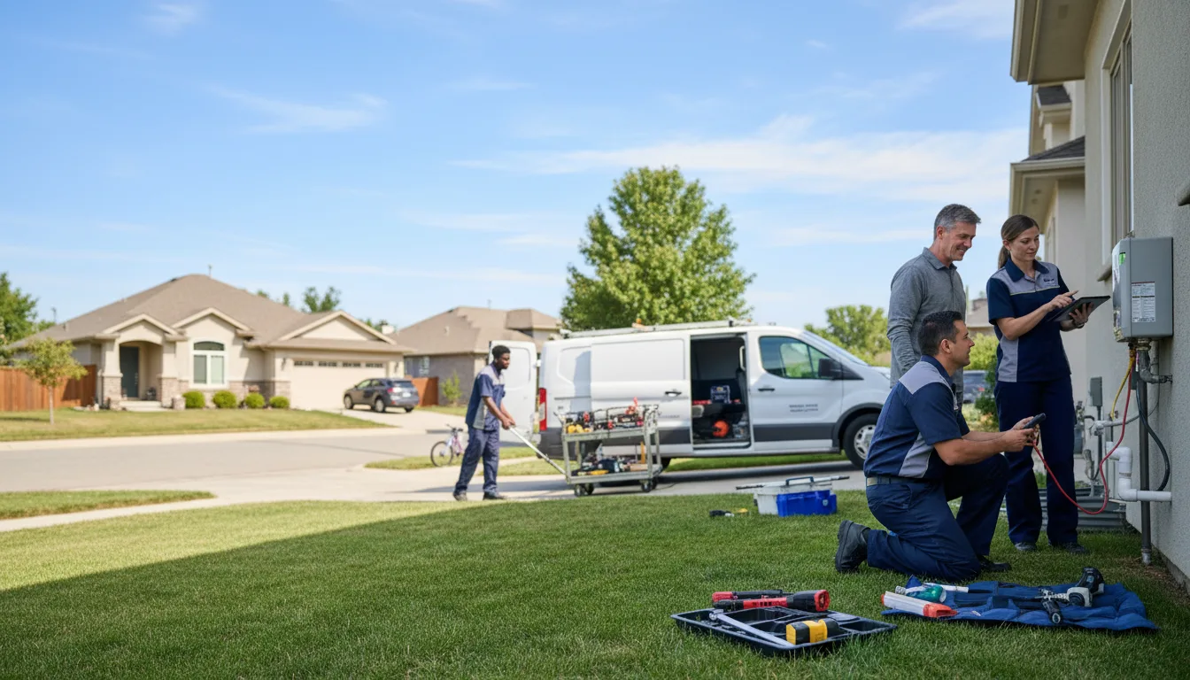 Tankless water heater service in Tijeras, NM